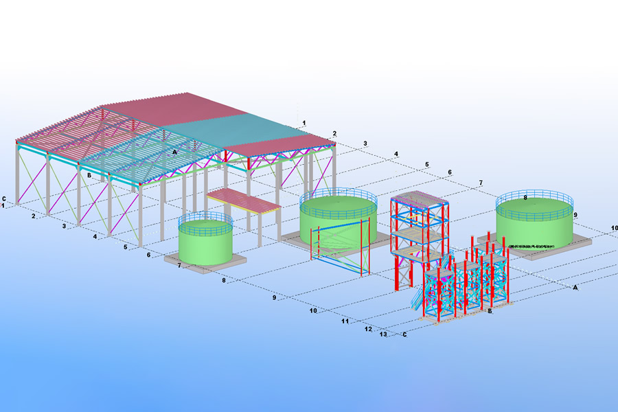 steel structure fabrication