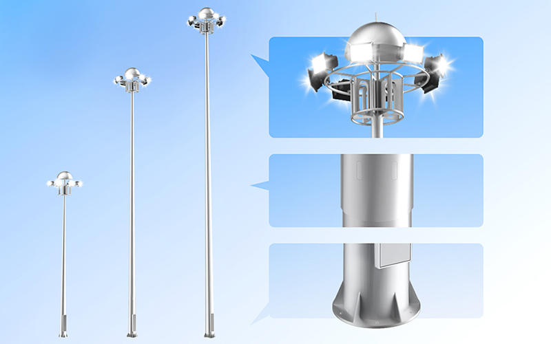 High Mast Lamp Poles