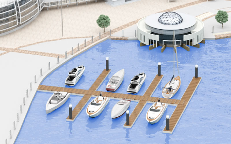 Structure of Floating Docks